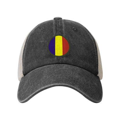 TRADOC Patch Printed unisex baseball cap adjustable grid baseball cap veteran gift