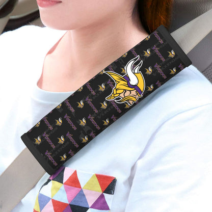 Minnesota Vikings personalized seat belt protective cover Car seat belt protective cover
