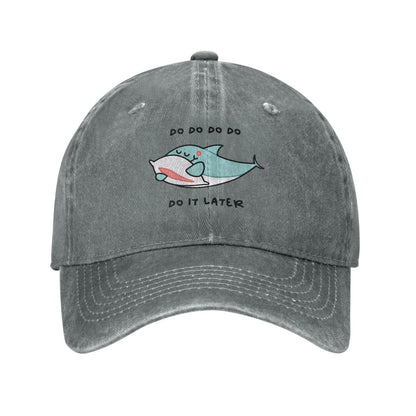 Do It Later Printing unisex baseball cap adjustable hats Outdoor leisure hat trucker cap
