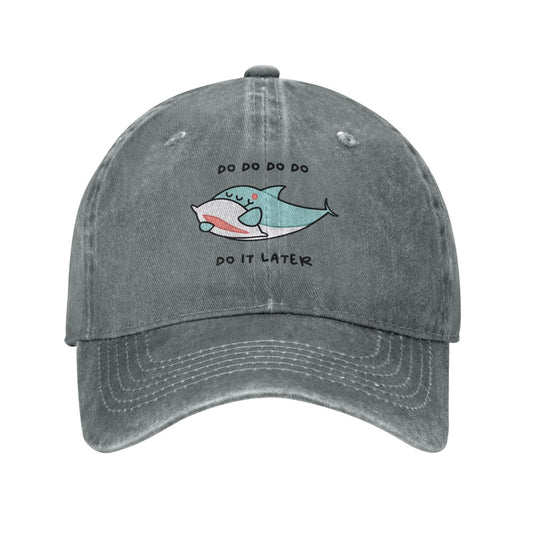 Do It Later Printing unisex baseball cap adjustable hats Outdoor leisure hat trucker cap