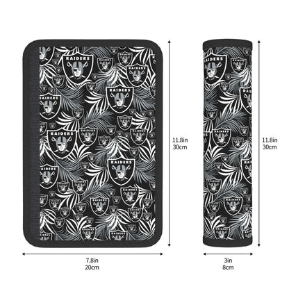 Las Vegas Raiders Car seat belt protective cover personalized seat belt protective cover