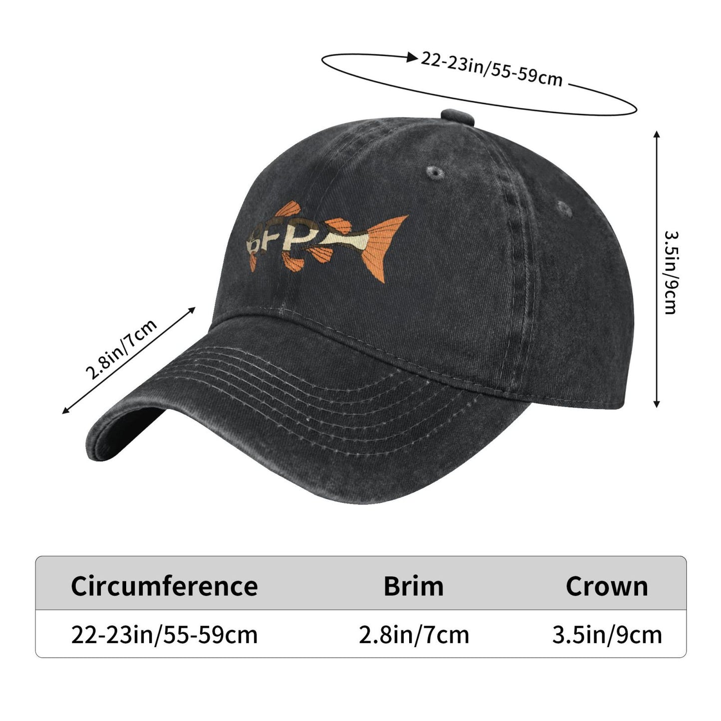 BFP Fishing Printed unisex baseball cap outdoor hats adjustable cap trucker gift hat