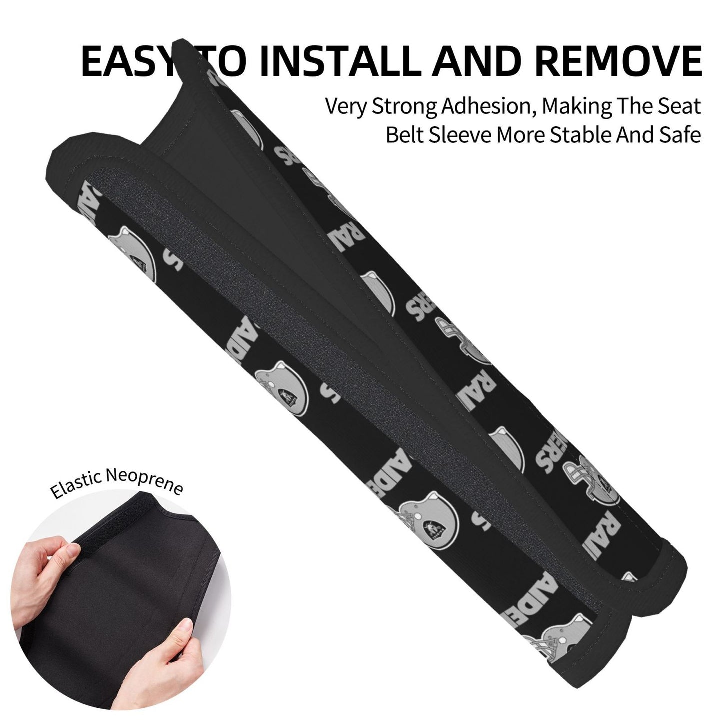 Las Vegas Raiders Car seat belt shoulder strap adult seat belt protective cover
