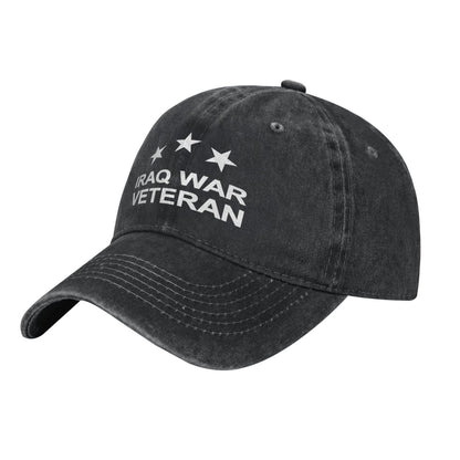 Iraq War Veteran Printed unisex baseball cap adjustable cap outdoor sun hats trucker hat