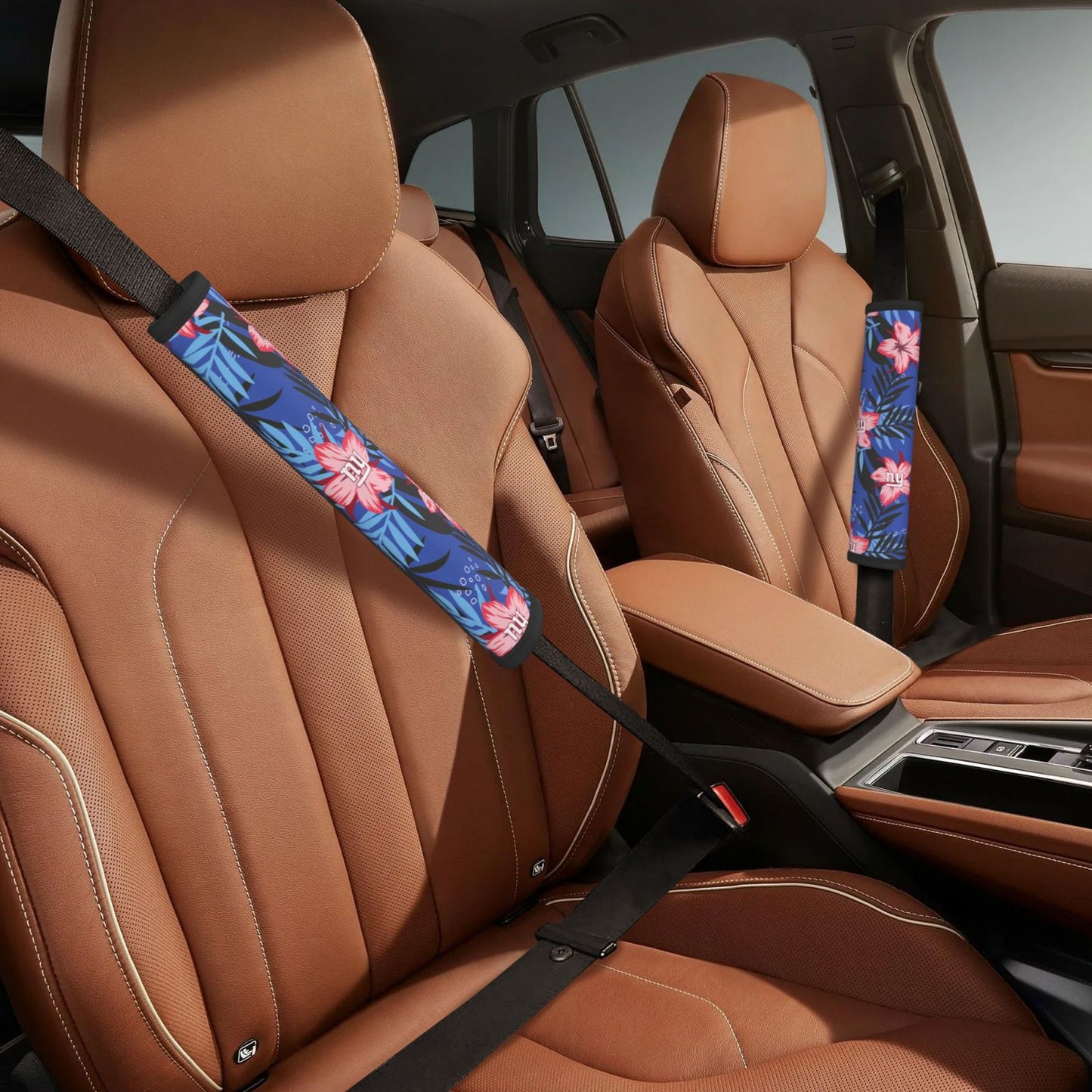 New York Giants Car seat belt protection cover Adult seat belt protection cover