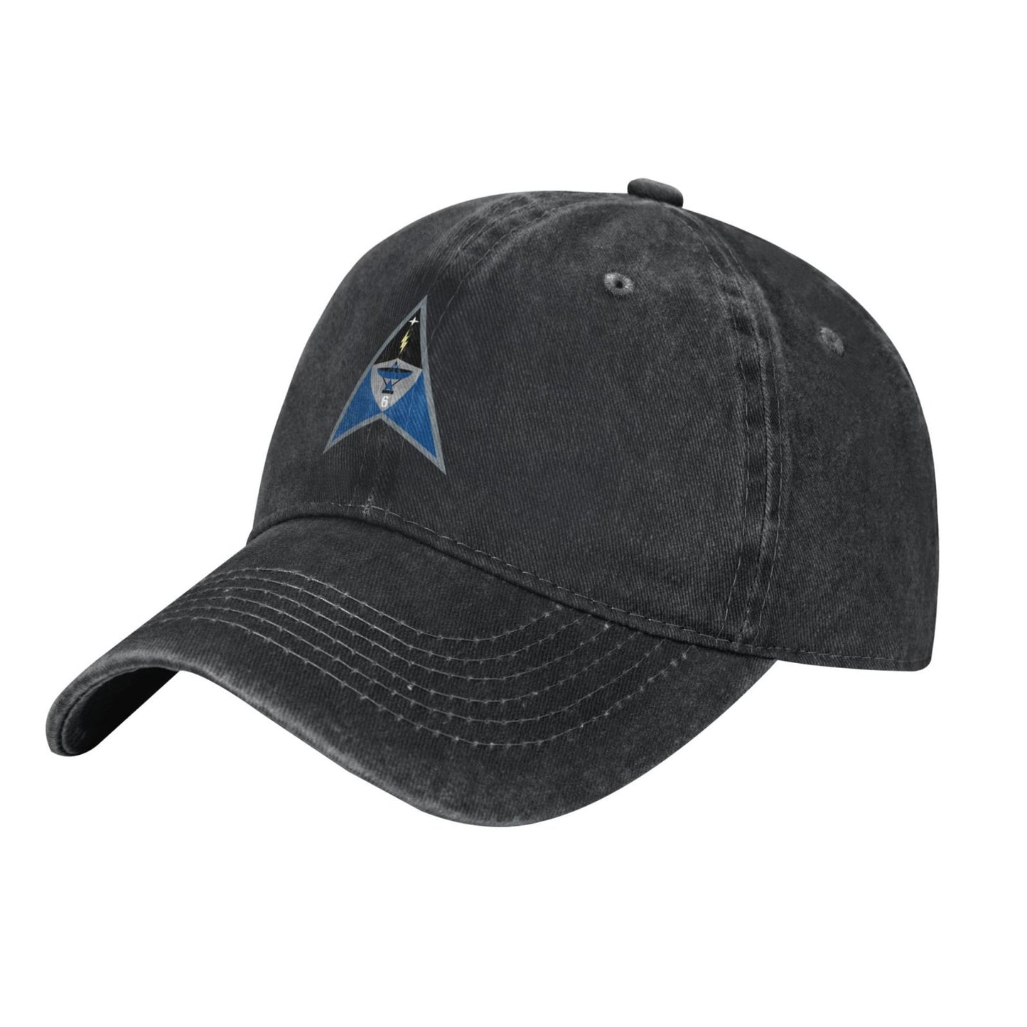 Space Delta 6 Emblem Printing unisex baseball cap adjustable cap veteran gift