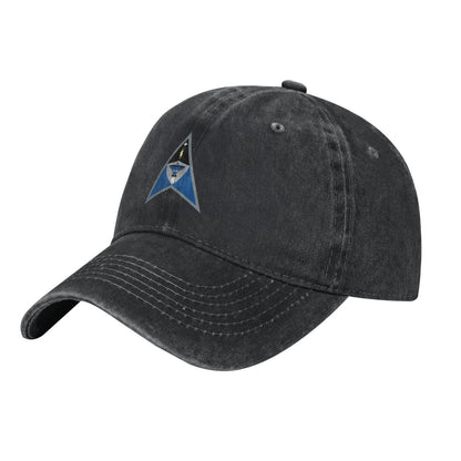 Space Delta 6 Emblem Printing unisex baseball cap adjustable cap veteran gift