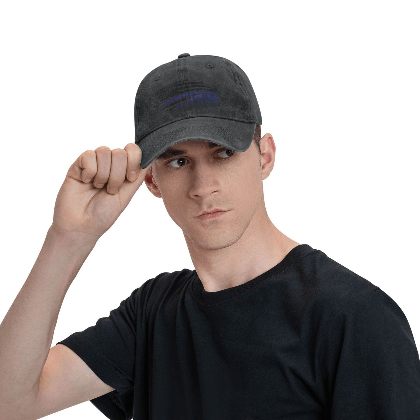 Back The Blue Printed unisex baseball cap outdoor hats adjustable cap trucker gift hat