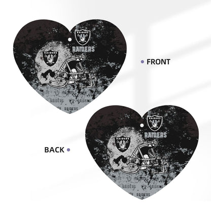 4-pcs Las Vegas Raiders Car Air Fresheners Cards Set car aromatherapy tablets