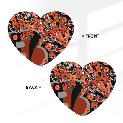 4-pcs Cincinnati Bengals Car Air Fresheners Cards Set car aromatherapy tablets