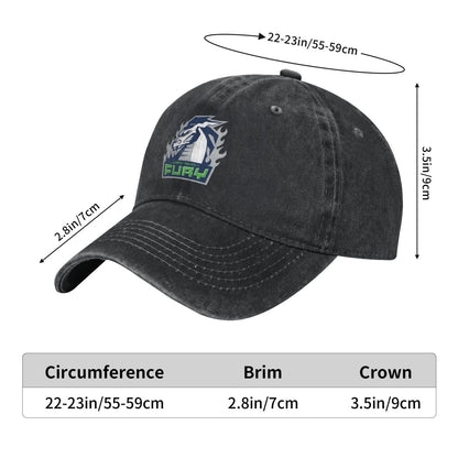 Corpus Christi Fury Logo Printed unisex baseball cap adjustable cap outdoor sun hats trucker hat
