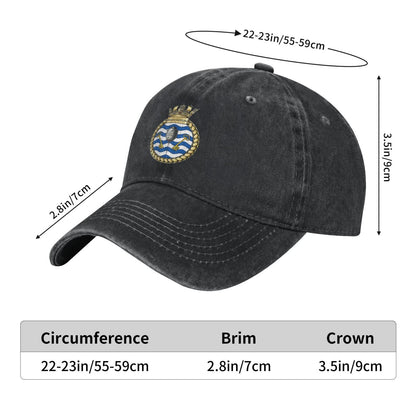 HMS Shavington Printed unisex baseball cap adjustable cap outdoor trucker hat veterans Gifts