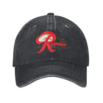 Rainier Beer Printed unisex baseball cap outdoor hats adjustable cap trucker gift hat