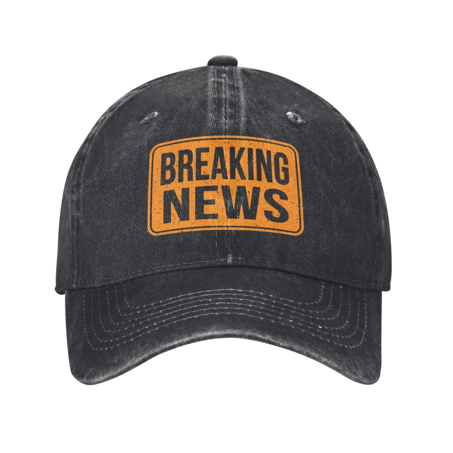 BREAKING NEWS Printed unisex baseball cap adjustable cap outdoor sun hats trucker hat