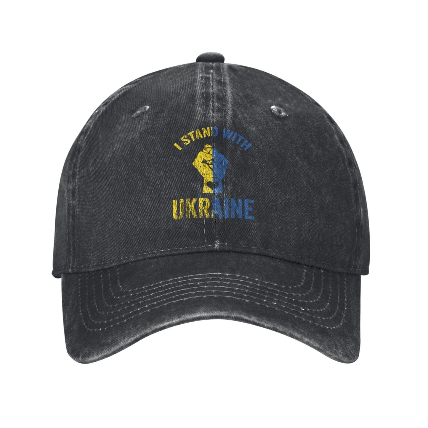 I Stand With Ukraine 2 Printed unisex baseball cap adjustable cap outdoor sun hats trucker hat
