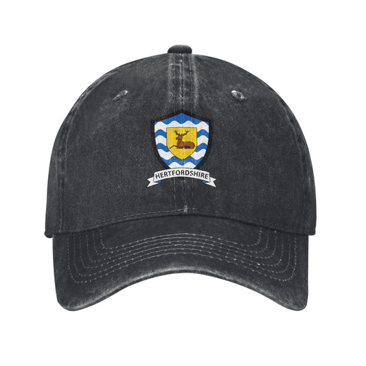 Hertfordshire Printed unisex baseball cap adjustable cap outdoor sun hats trucker hat