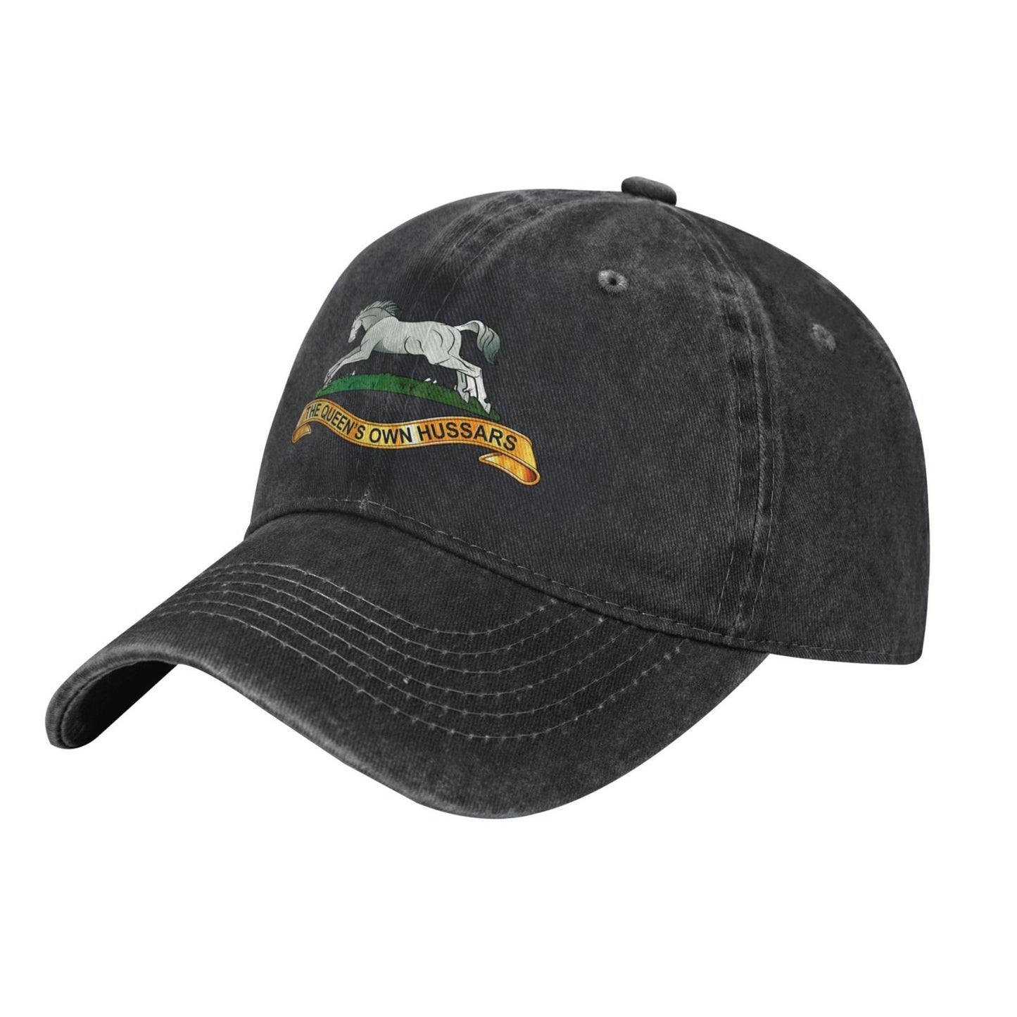 THE QUEEN'S OWN HUSSARS Printed unisex baseball cap adjustable cap outdoor trucker hat veterans Gifts
