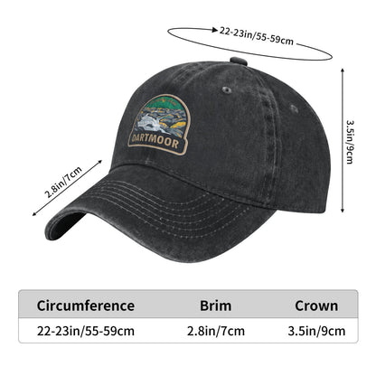 NATIONAL PAPK DARTMOOR Printed unisex baseball cap adjustable cap outdoor sun hats trucker hat