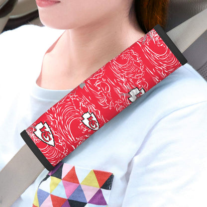 Kansas City Chiefs Car seat belt shoulder strap UNISEX seat belt protective cover