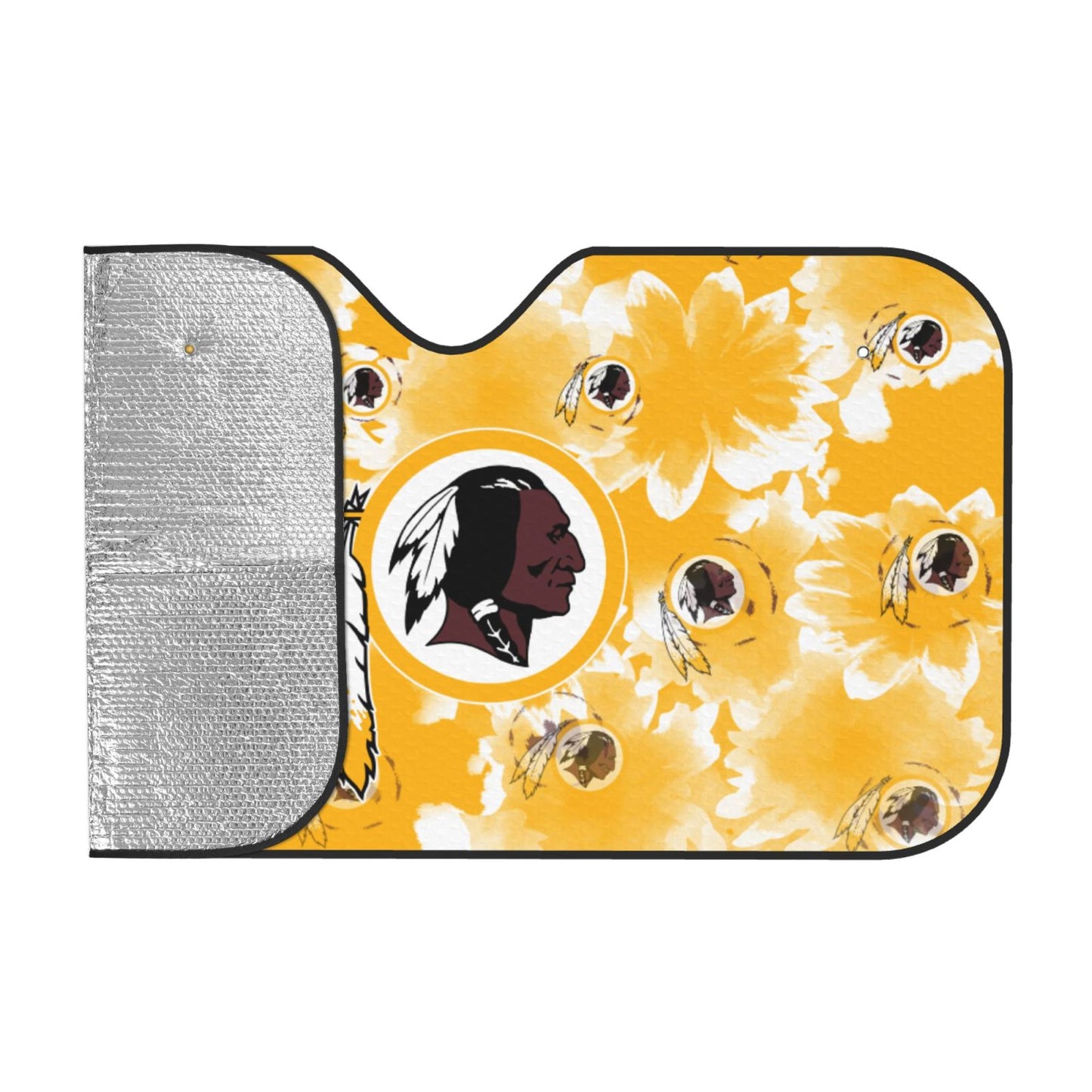 Washington redskins logo Car front glass sunshade sun protection sunshade