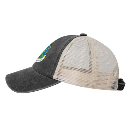 USAF-Air Reserve Personnel Center Printed unisex baseball cap adjustable grid baseball cap veteran gift