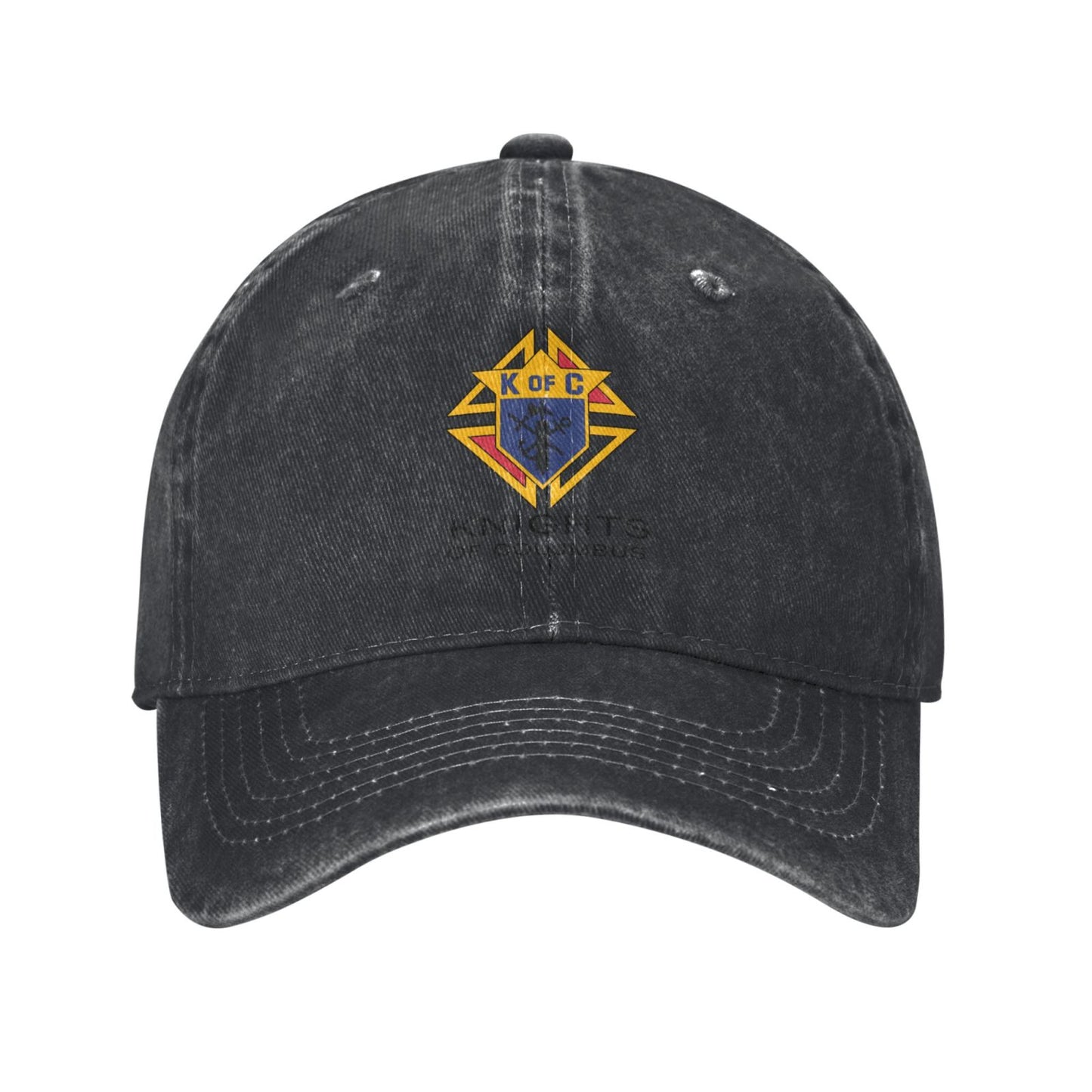 Knights Of Columbus Printed unisex baseball cap outdoor hats adjustable cap trucker gift hat