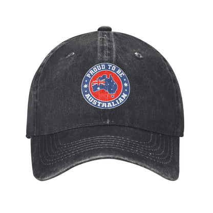 Proud To Be Australian Printed unisex baseball cap adjustable cap outdoor sun hats trucker hat