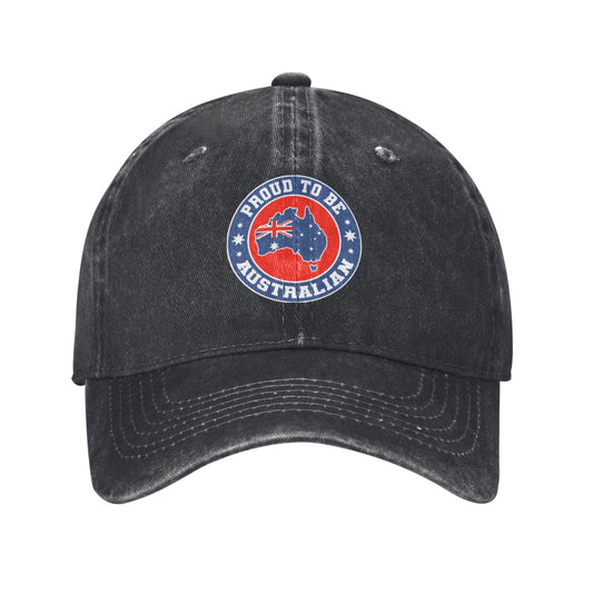 Proud To Be Australian Printed unisex baseball cap adjustable cap outdoor sun hats trucker hat