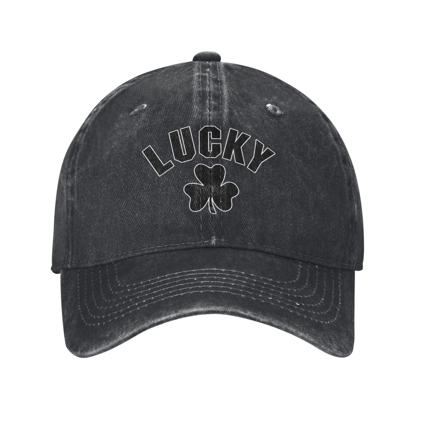 Lucky Shamrock Printed unisex baseball cap adjustable cap outdoor sun hats trucker hat
