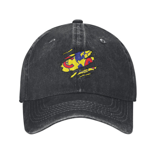 Torn Club America Printed unisex baseball cap outdoor hats adjustable cap trucker gift hat