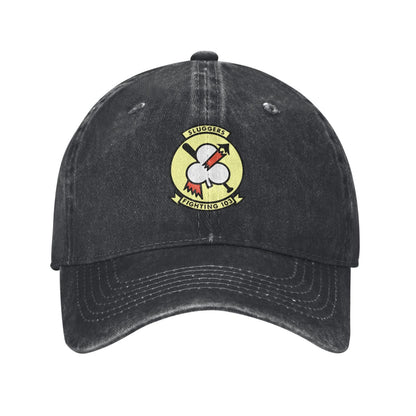 VF-103 Sluggers Printed unisex baseball cap adjustable cap outdoor sun hats trucker hat