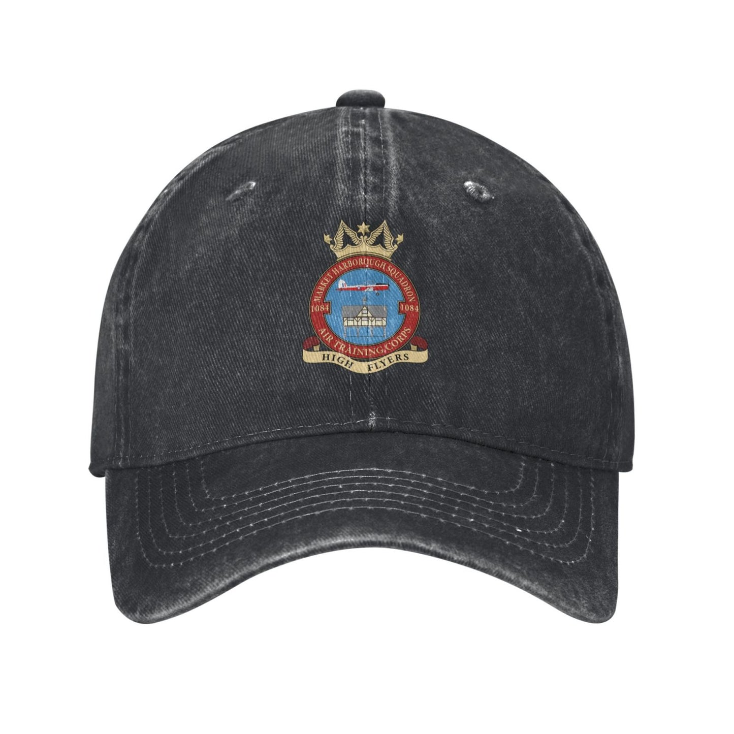 1084 Market Harborough Squadron Printed unisex baseball cap adjustable cap outdoor trucker hat veterans Gifts