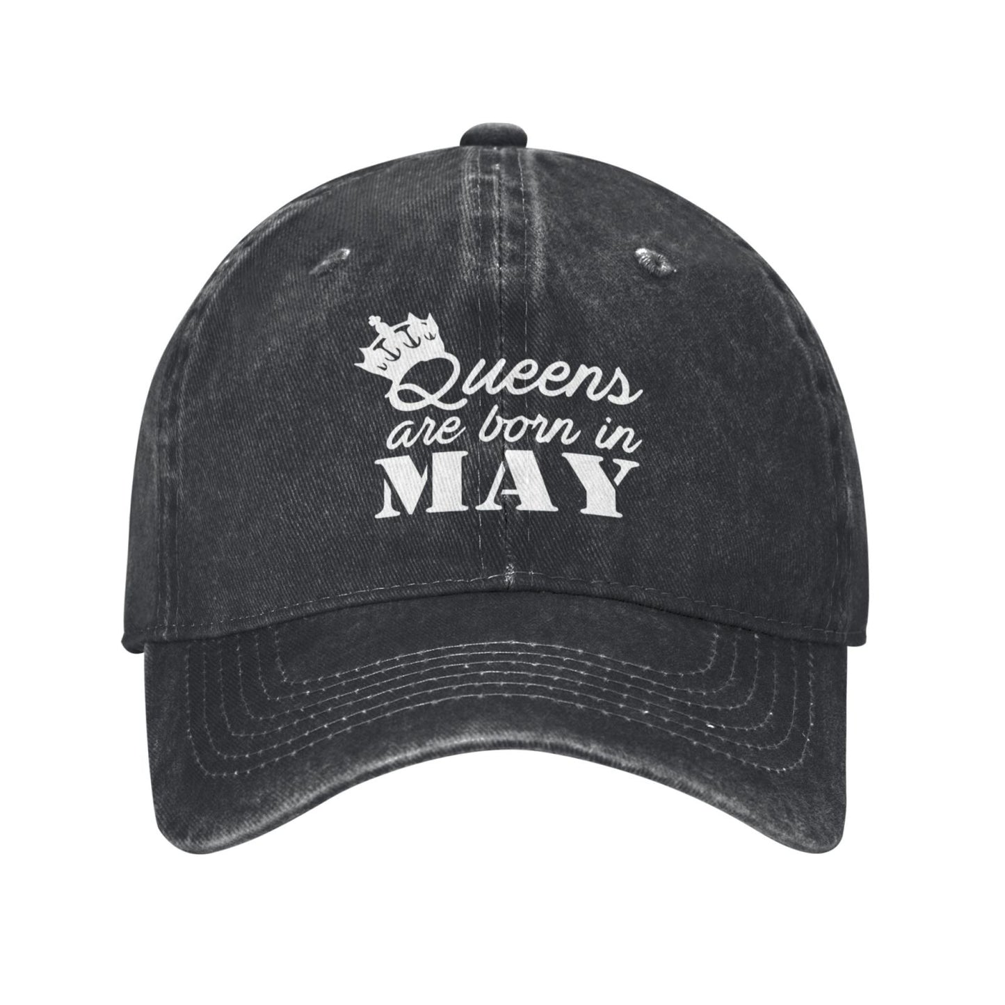 Birthday Gift For Queens Are Born In May Printed unisex baseball cap adjustable cap outdoor sun hats trucker hat