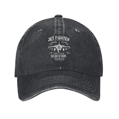 JET FIGHTER THE SHY IS YOURS Printed unisex baseball cap adjustable cap outdoor sun hats trucker hat