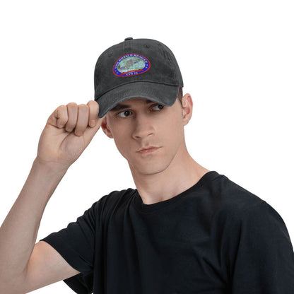 USS Ronald Reagan (CVN-76) Printed unisex baseball cap adjustable cap veteran gift