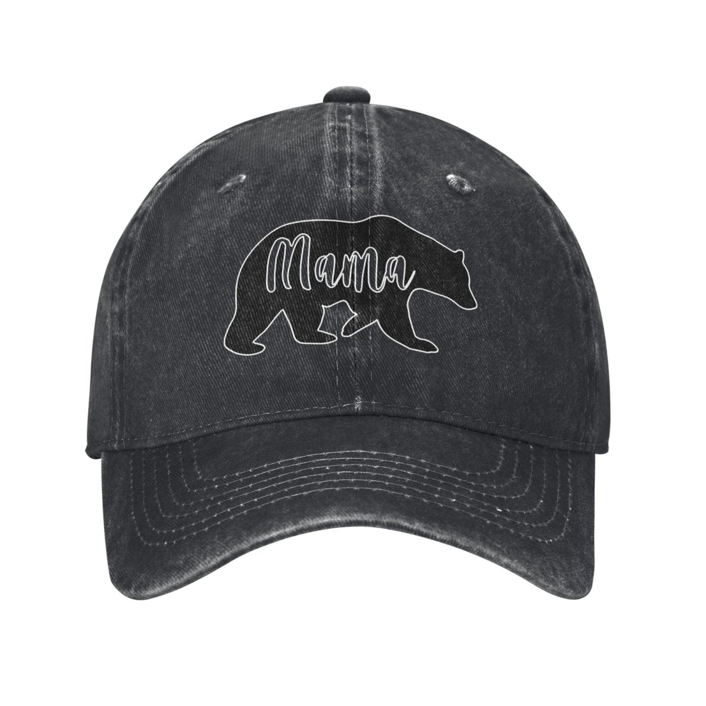 Mama Bear Gift Printed unisex baseball cap adjustable cap outdoor sun hats trucker hat