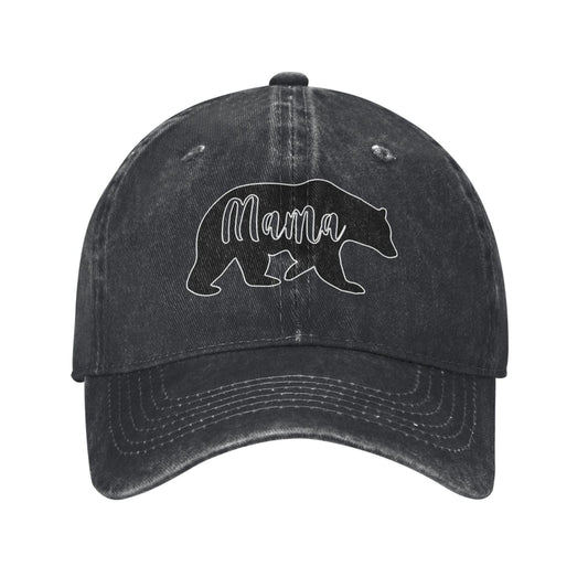 Mama Bear Gift Printed unisex baseball cap adjustable cap outdoor sun hats trucker hat