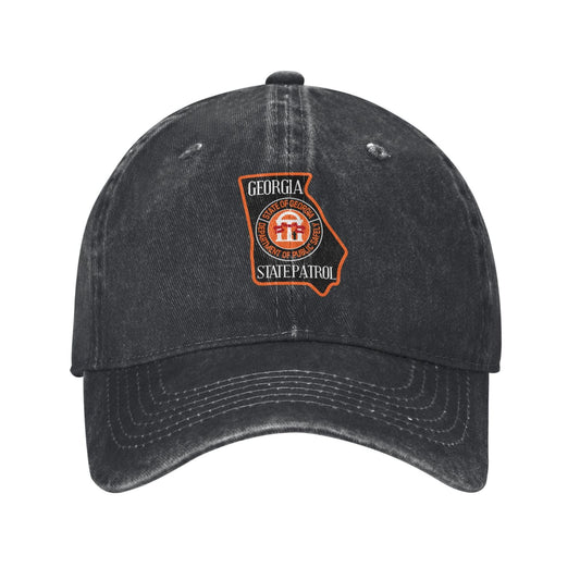 Georgia Highway Patrol State Police Printing unisex baseball cap adjustable hats veteran gift