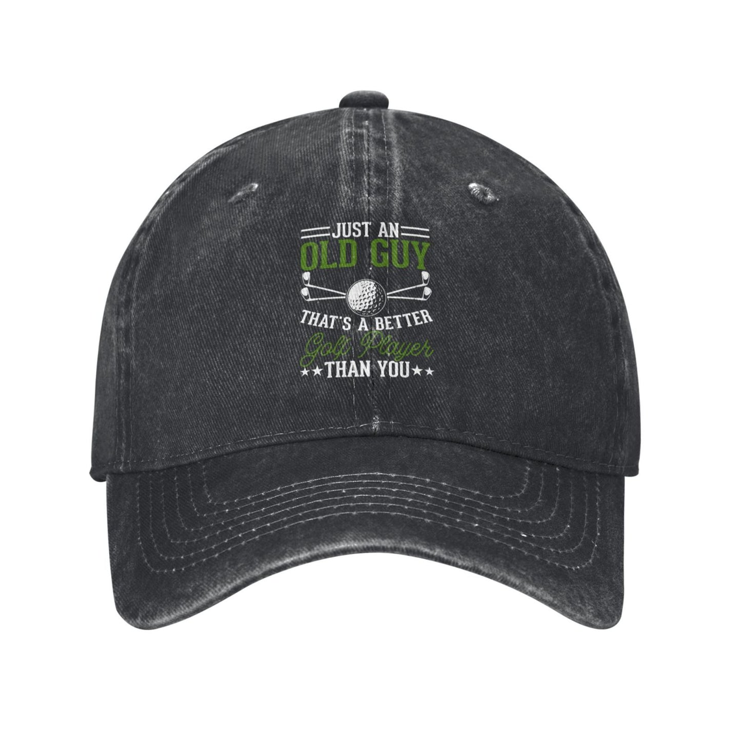 JUST AN OLD GUY THAT'S A BETTER THAN YOU Printed unisex baseball cap adjustable cap outdoor sun hats trucker hat