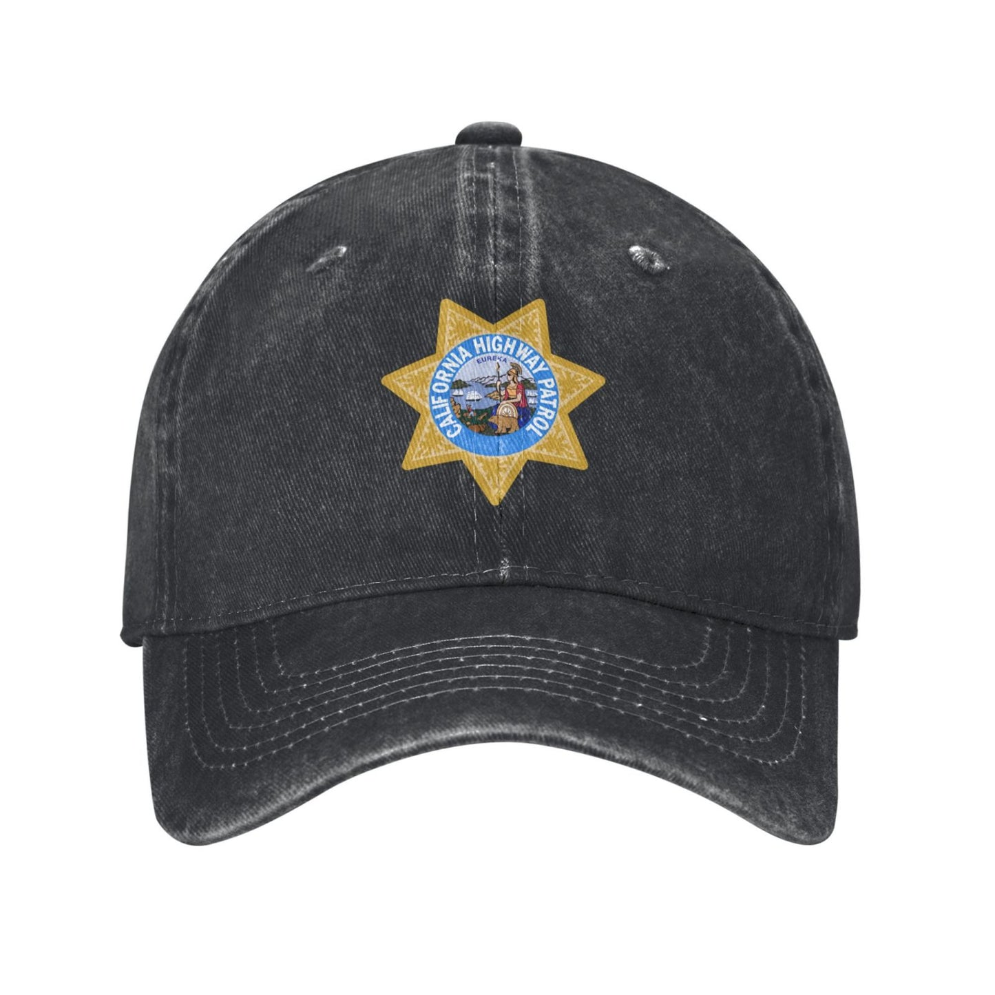Door Insignia Of The California Highway Patrol Printed unisex baseball cap adjustable cap outdoor sun hats trucker hat