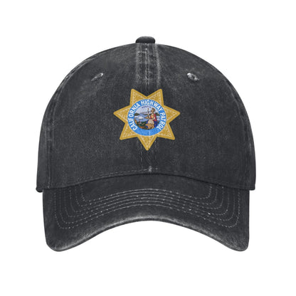 Door Insignia Of The California Highway Patrol Printed unisex baseball cap adjustable cap outdoor sun hats trucker hat