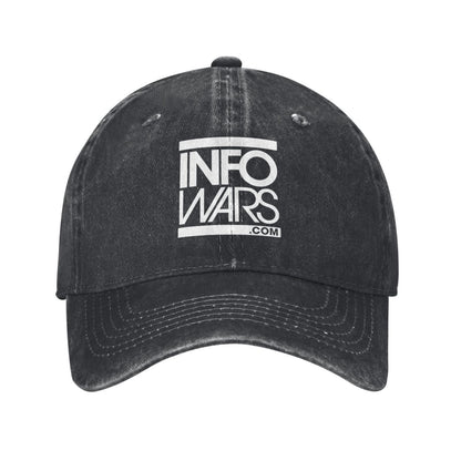 Infowars Printed unisex baseball cap adjustable cap outdoor sun hats trucker hat