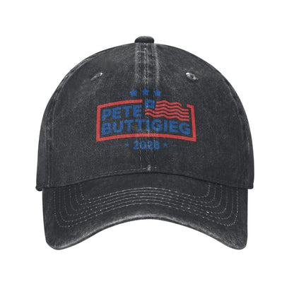 Pete Buttigieg 2028 Printed unisex baseball cap adjustable cap outdoor sun hats trucker hat