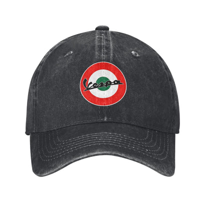 VESPA ITALIAN TARGET Printed unisex baseball cap adjustable cap outdoor sun hats trucker hat