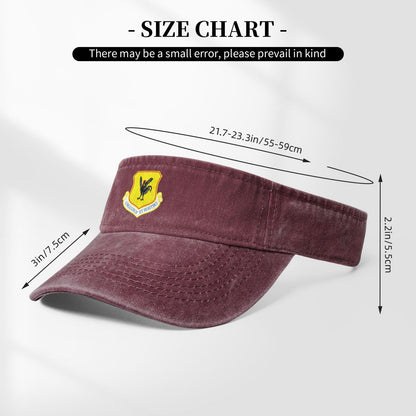 USAF-18th Wing Printing adjustable Empty Top Baseball Sun Cap unisex outdoor sport hat veterans gift