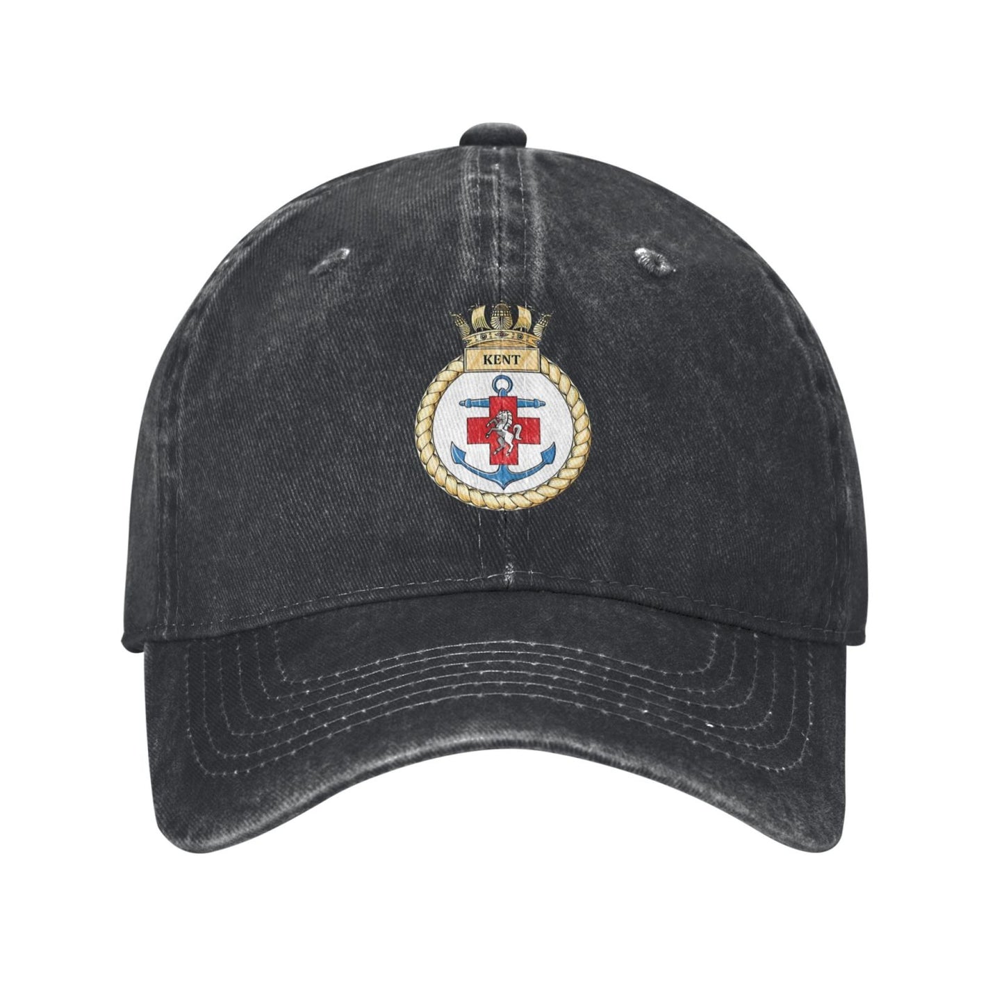 HMS Kent F-78 Printed unisex baseball cap adjustable cap outdoor trucker hat veterans Gifts