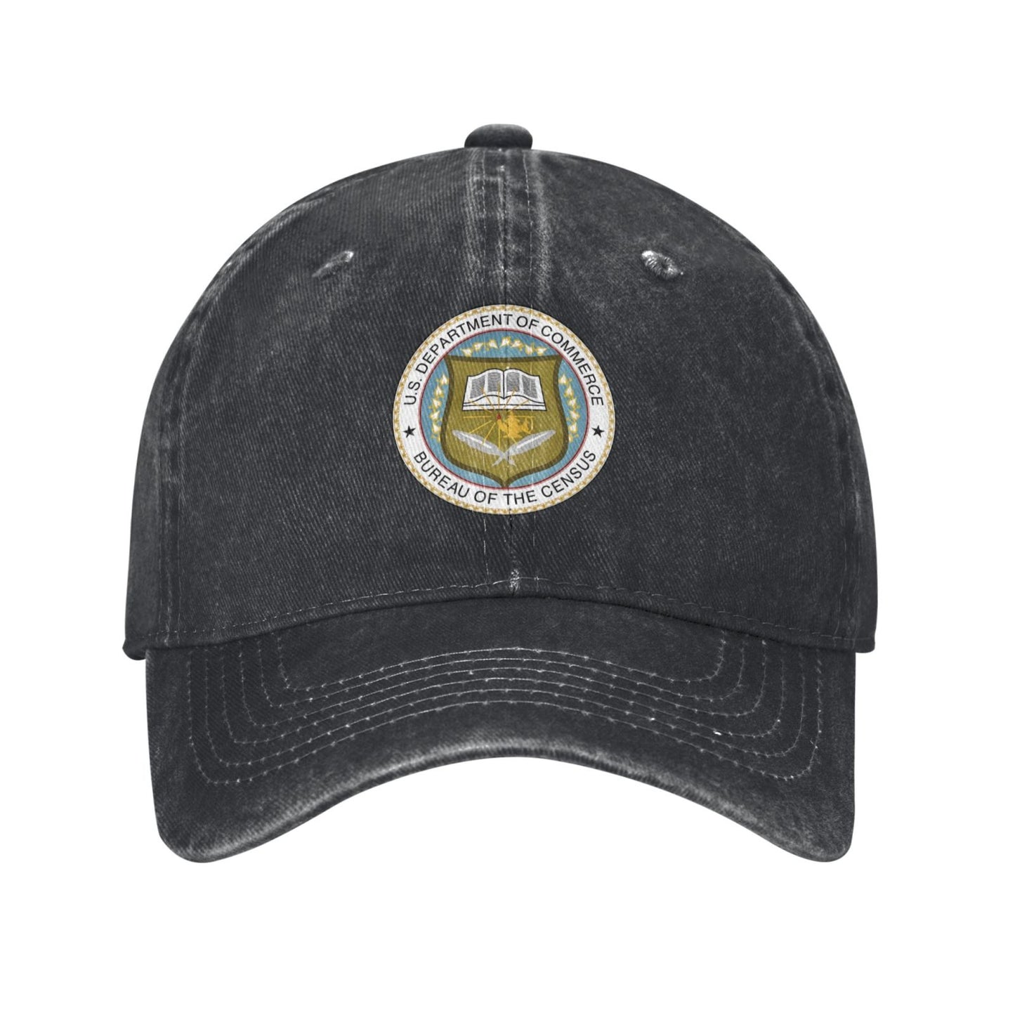 Seal Of The US Census Bureau Printed unisex baseball cap adjustable cap outdoor sun hats trucker hat