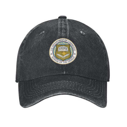 Seal Of The US Census Bureau Printed unisex baseball cap adjustable cap outdoor sun hats trucker hat