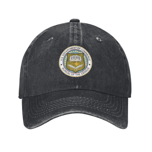 Seal Of The US Census Bureau Printed unisex baseball cap adjustable cap outdoor sun hats trucker hat