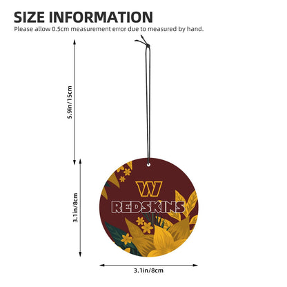 4pcs- Washington Redskins car aromatherapy tablets Car Air Fresheners Cards Set